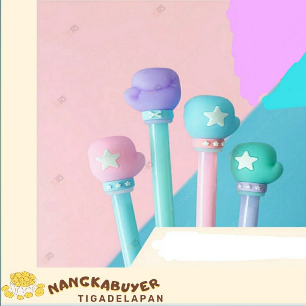

Gel Pen Fancy Sarung Tinju - Varian C