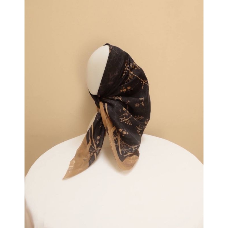 (PART 3) Hijab Voal Motif Segiempat / Hijab Motif Segiempat / Hijab Voal Motif