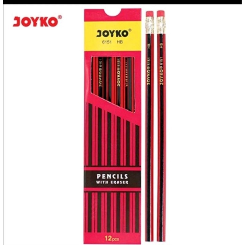 

Pensil Joyko HB 6151 per pack