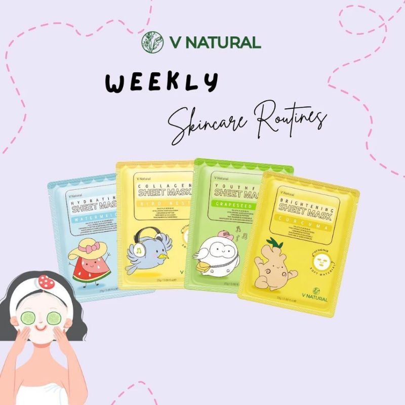 V-NATURAL SHEET MASK 20GR