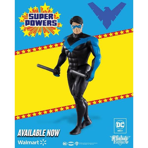 MCFARLANE TOYS  DC SUPER POWERS  NIGHTWING FIGURE