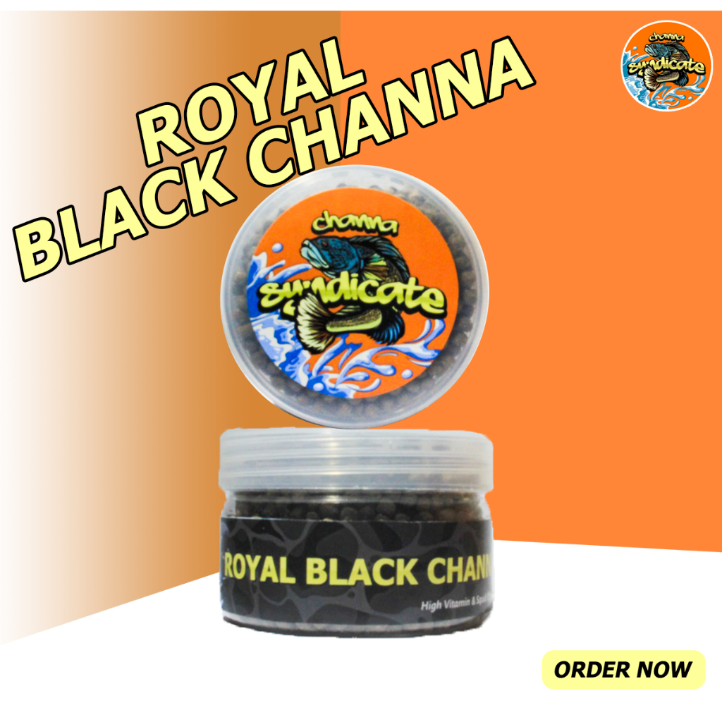 PELLET IKAN CHANNA ROYAL BLACK CHANNA SYNDICATE