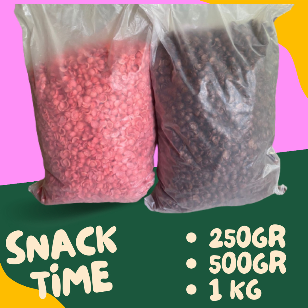 

Choco Crunch Rasa Coklat Strawberry | Choco Chip | Koko Krunch kemasan kiloan 250Gr & 500Gr