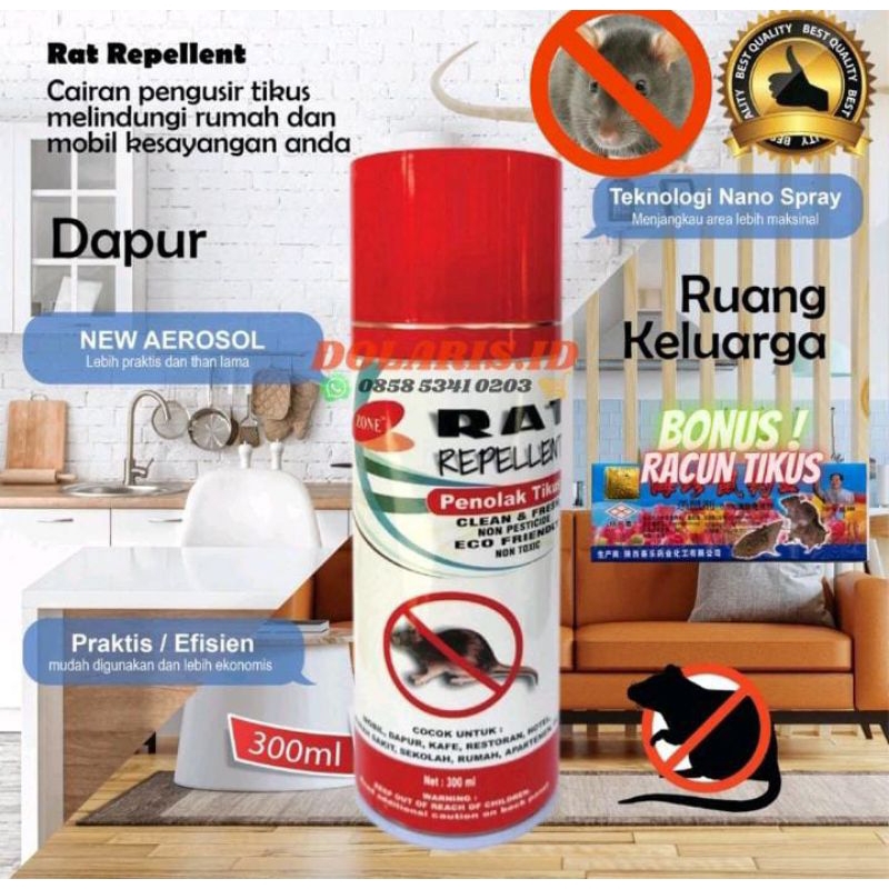 Anti Tikus RAT Repellent Spray 350ml