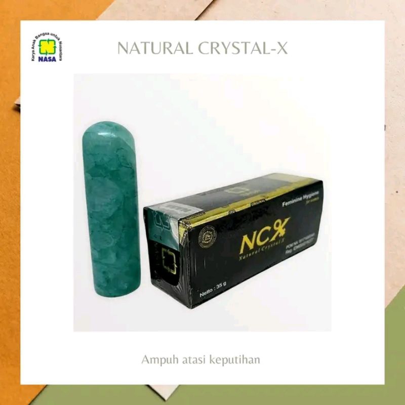 Crystal X Nasa Asli Original BPOM NCX Ori Oba..