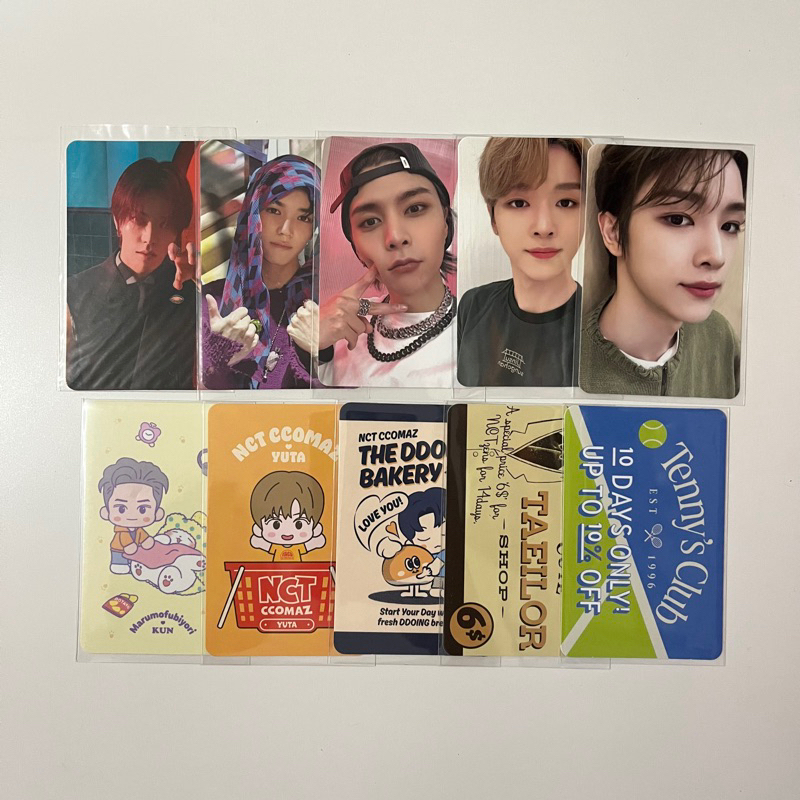 NCT Yuta Taeyong Johnny Sungchan Taeil Ten Kun Doyoung Favorite Catharsis Ay-yo Mecima Ccomaz Tradin