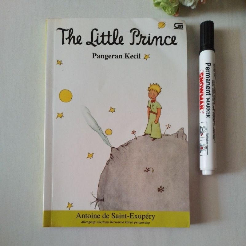 The little prince novel pangeran kecil preloved