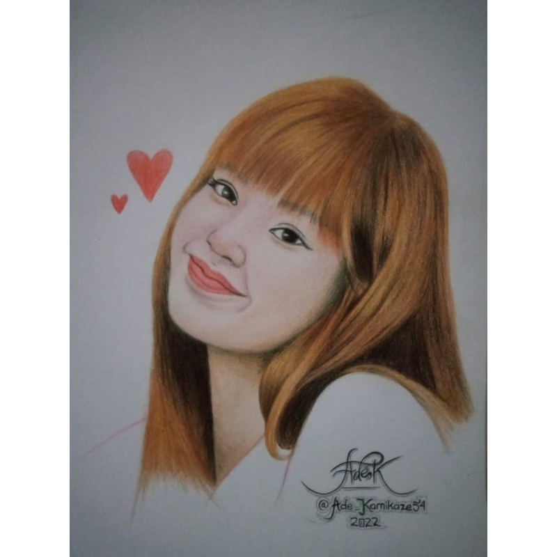 

Jasa Sketa Wajah Berwarna - Ukuran A4