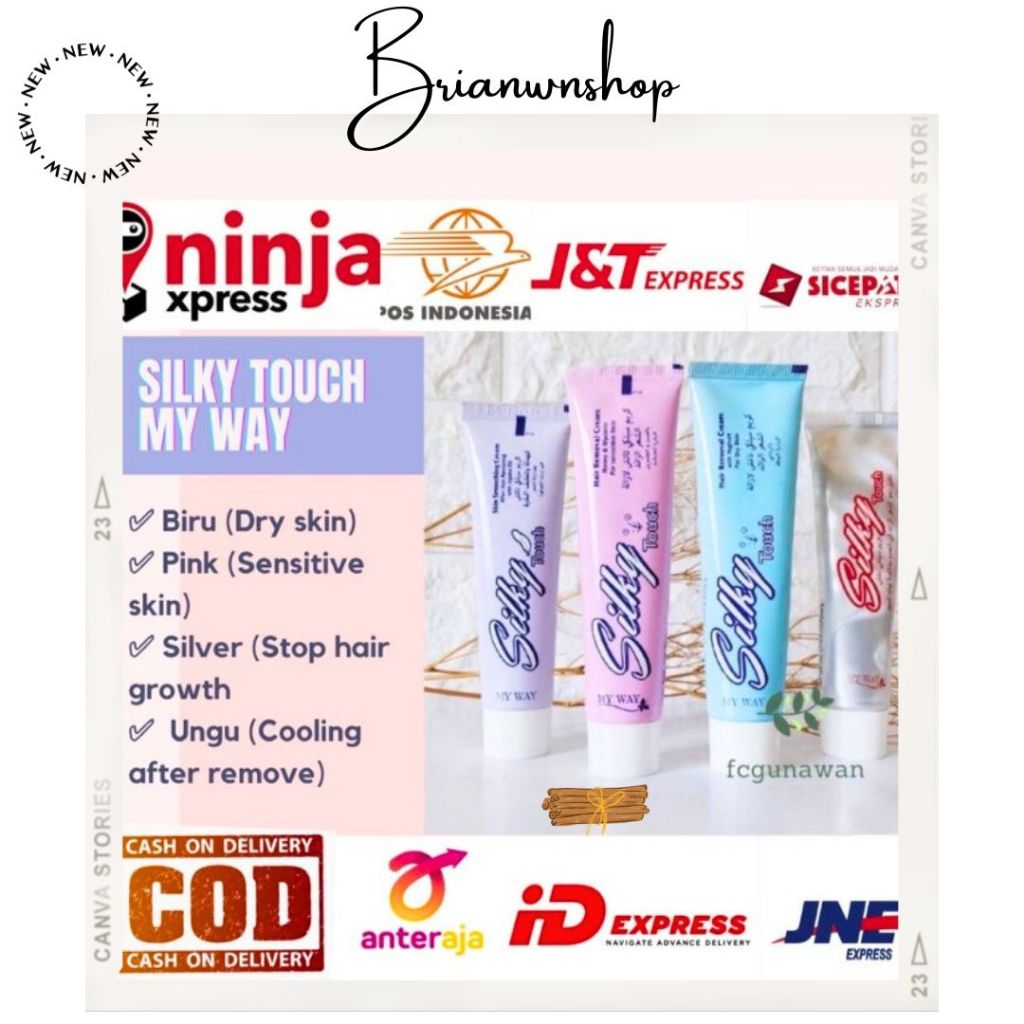 BAYAR DITEMPAT ✅ SILKY TOUCH MY WAY Hair Removal 100% Original ✔ TERMURAH✔