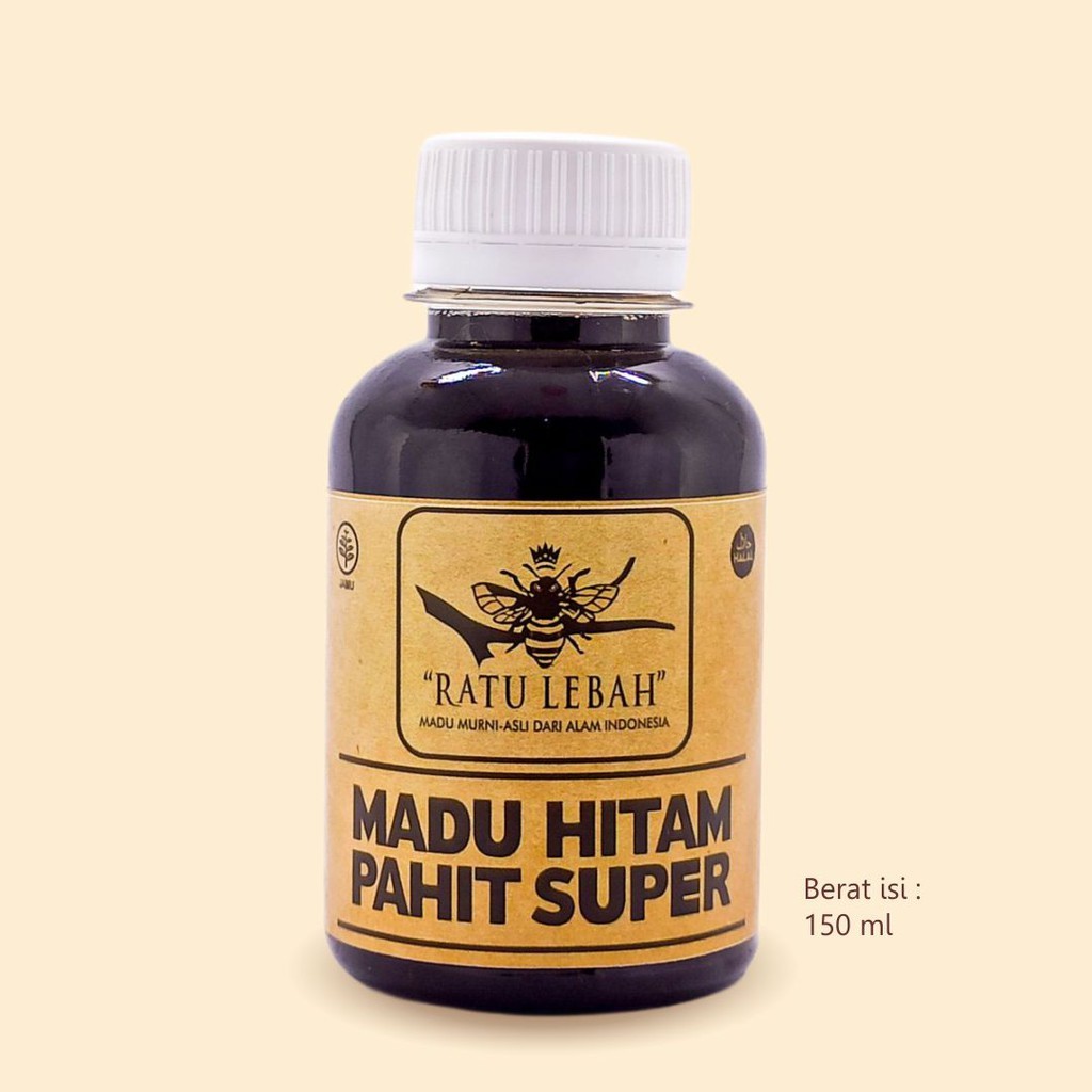 

Madu Hitam Pahit 150 ml Super Ratu Lebah