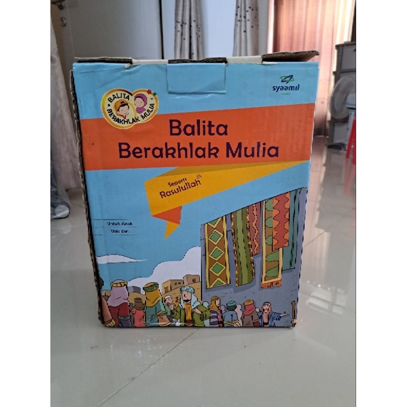 Preloved Balita berakhlak mulia /Syamiil books/ Buku Anak Islam