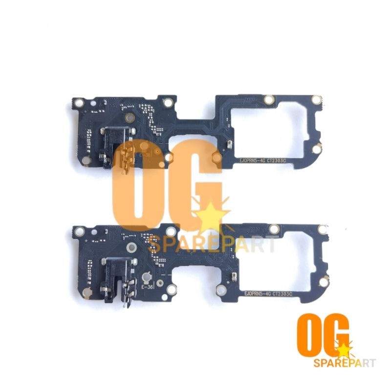 Konektor hansfree Oppo Reno 5 4G USB Papan Cas Mic Pcb Board