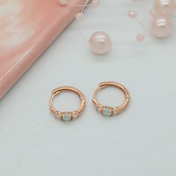 pasang Anting Pink Beach Collection - EA230073 ILY Gold 9K