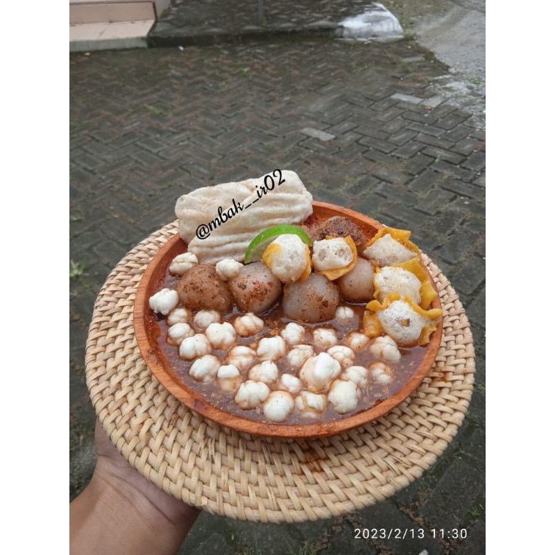 

Baso aci homemade