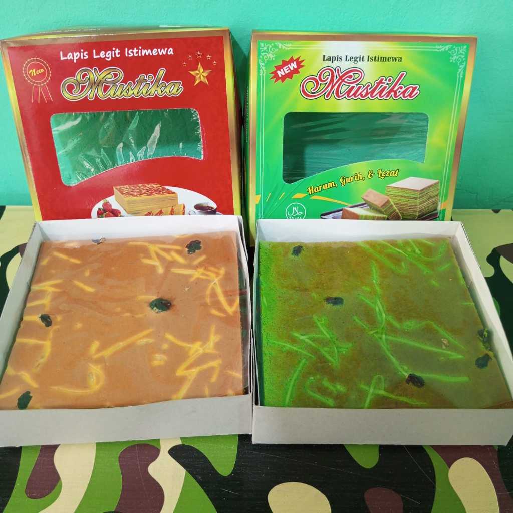 

Lapis Legit Istimewa Mustika Rasa Original dan Pandan Asli Surabaya