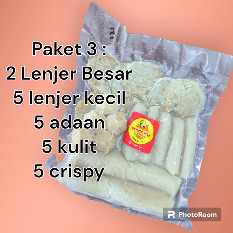 

Paket 3 Pempek