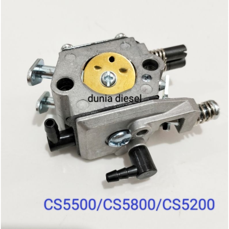 karburator cs5200/5800/5500 carburator assy mesin potong kayu chainsaw senso