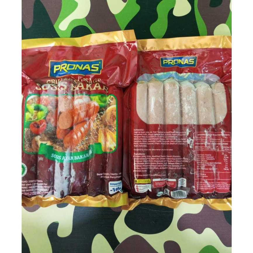 

Sosis Pronas Sosis Bakar 480 gram