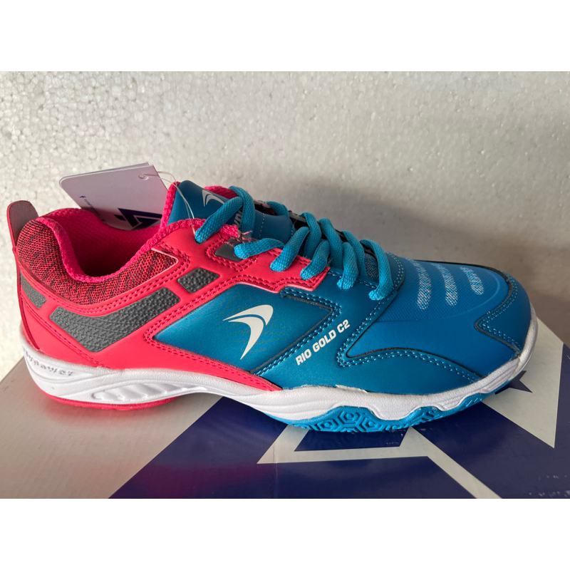 SEPATU BADMINTON FLYPOWER RIO GOLD C2