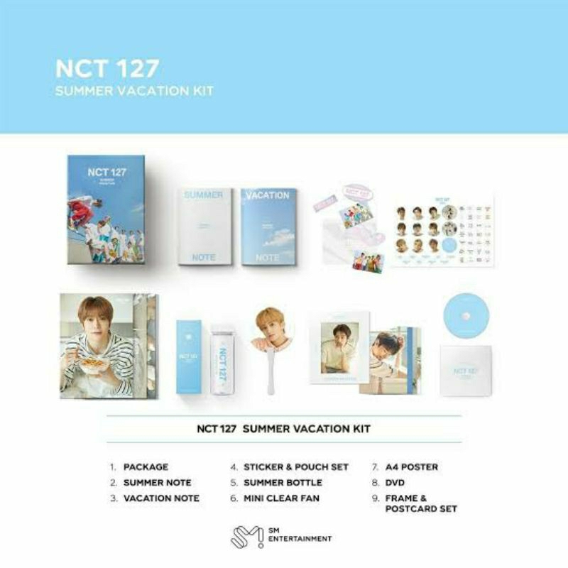 NCT 127 SUMMER VACATION KIT 2019