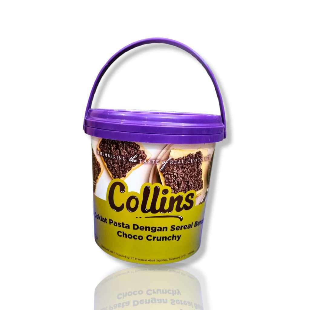 

Collins Choco Crunchy Pasta 1kg Cokelat Malt Krispi Viral