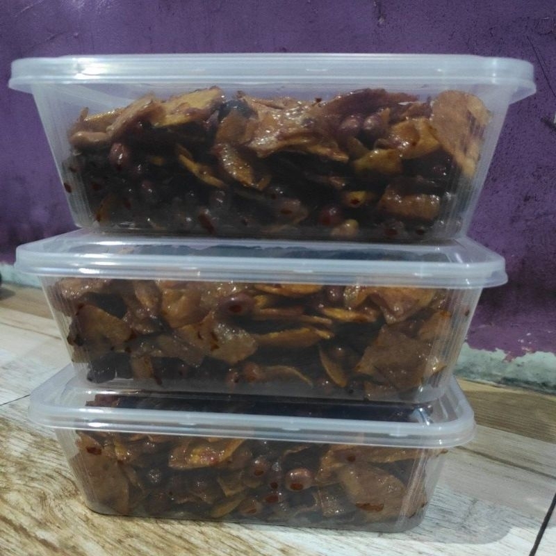 

kering kentang pedas