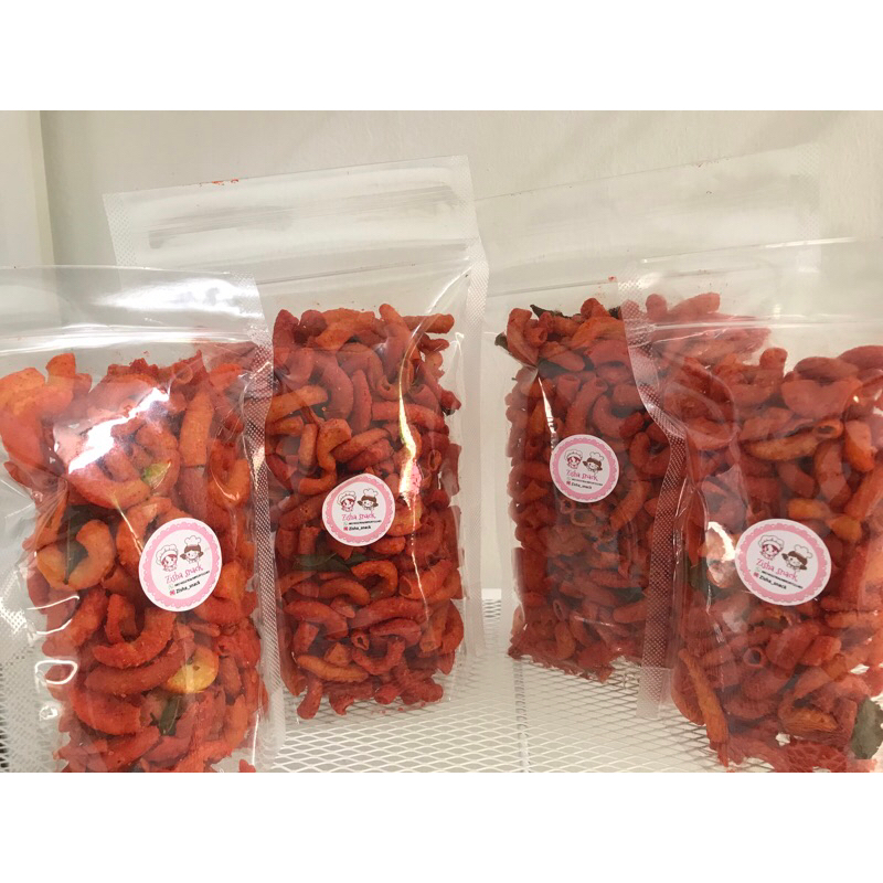 

Makaroni Pipa Bantet Elbow Pedas Daun Jeruk 250 Gram