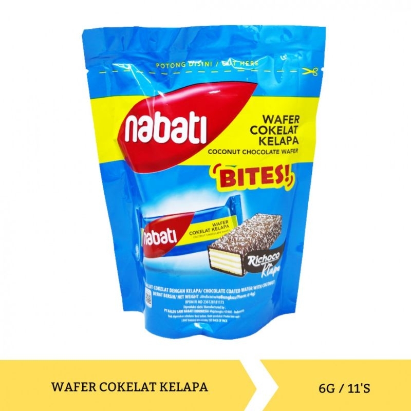 

nabati bites wafer coklat kelapa 66gr