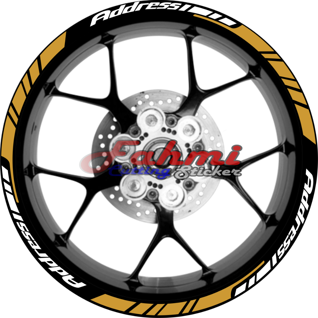 sticker vleg suzuki address