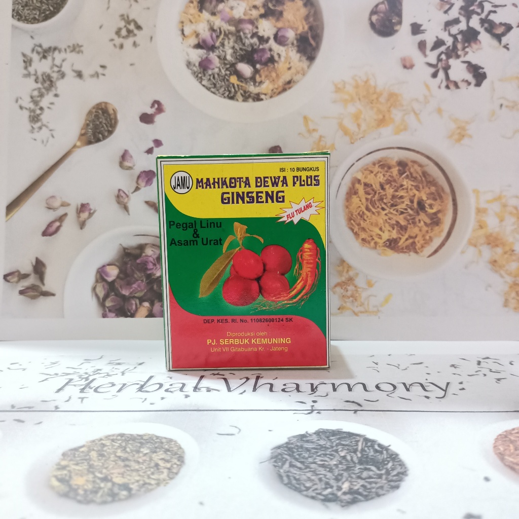 

Jamu Serbuk Mahkota Dewa Plus Ginseng