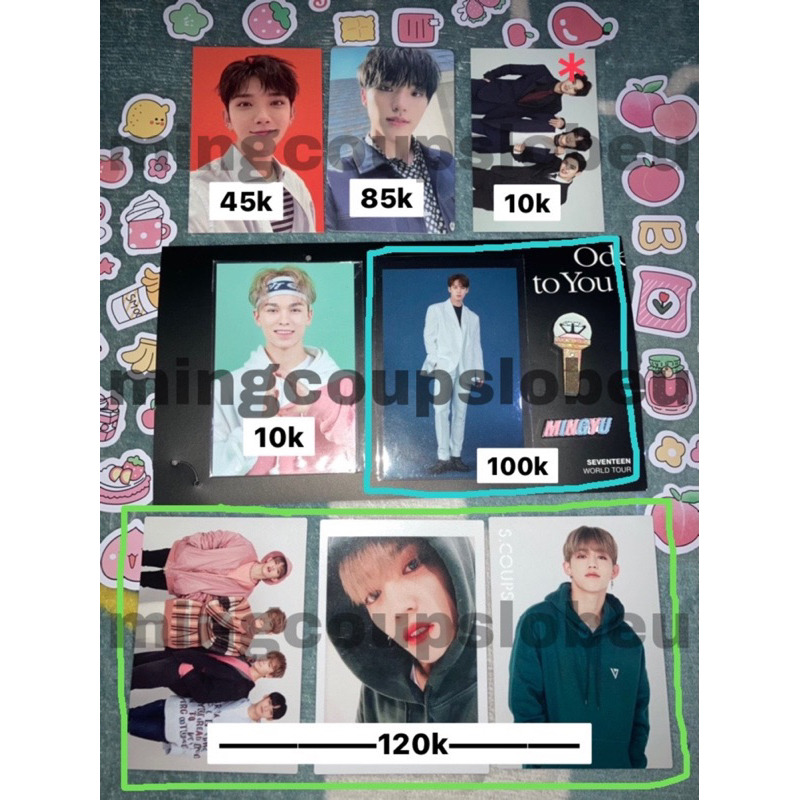 Tc LD soundwave incomplete Korea Japan Seventeen scoups mingyu dino