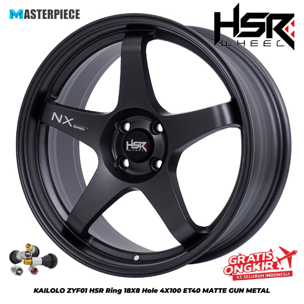 Velg Mobil r18 KAILOLO HSR R18X8 H4X100 ET40 MGM