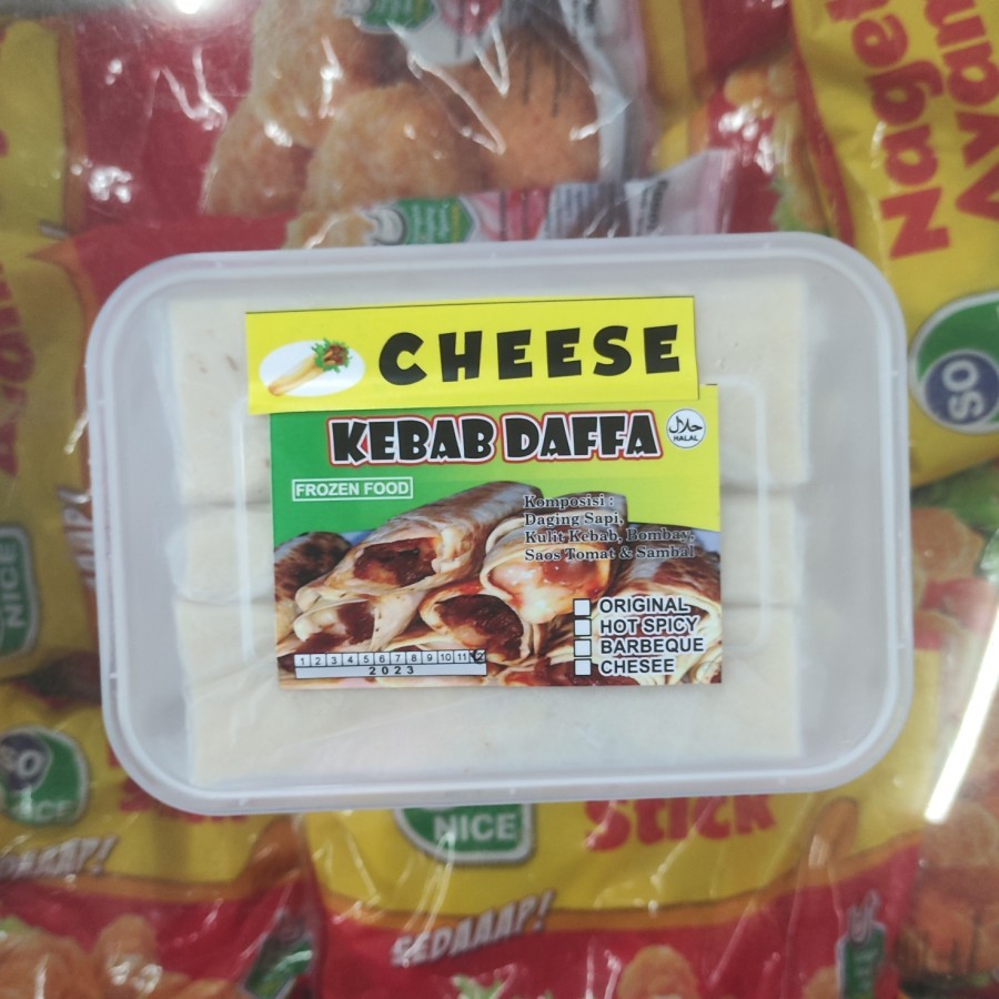 

Kebab Daffa cheese isi 8