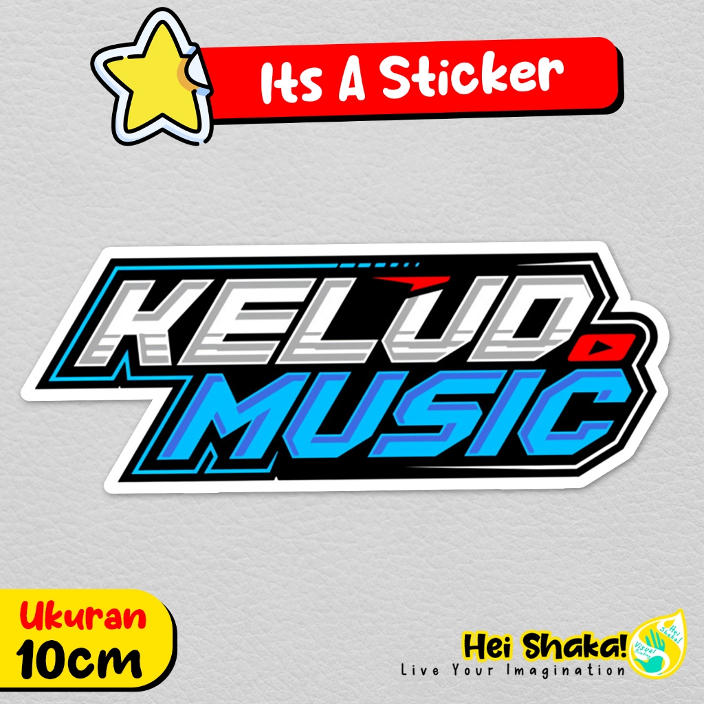

Stiker Kelud Music Sticker Lagu DJ Paling Dicari Musik Jedug Bahan Vinyl Anti Air