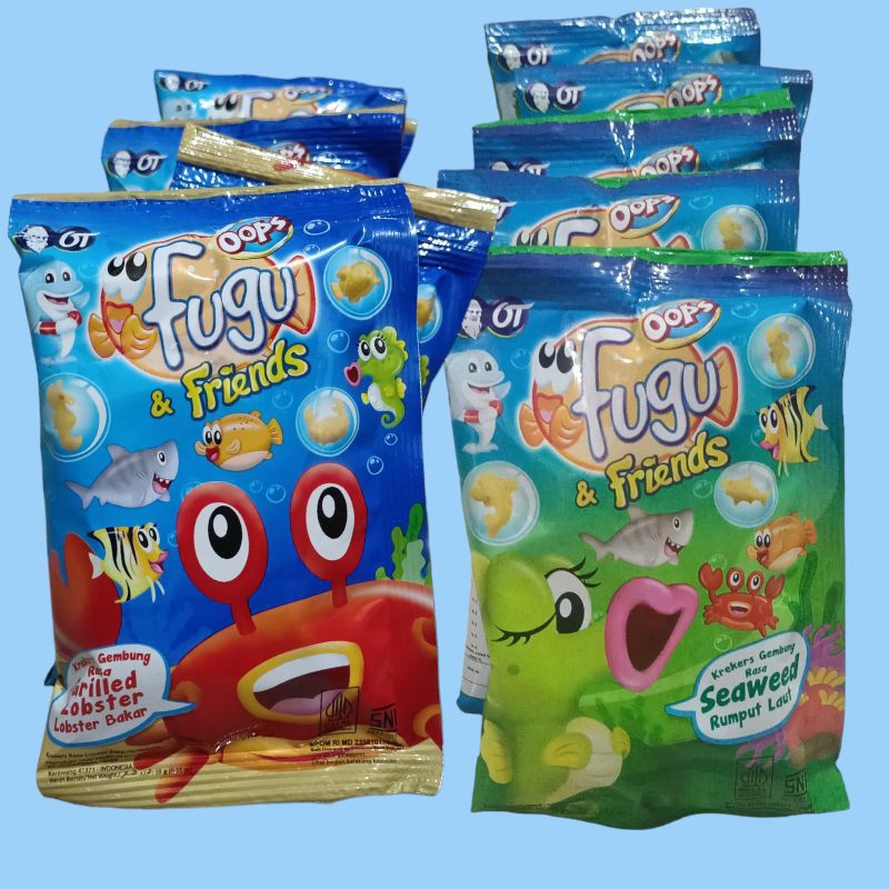 

Oops Fugu & Friend Biscuit Karakter Binatang 10gr [10 pcs/renceng]