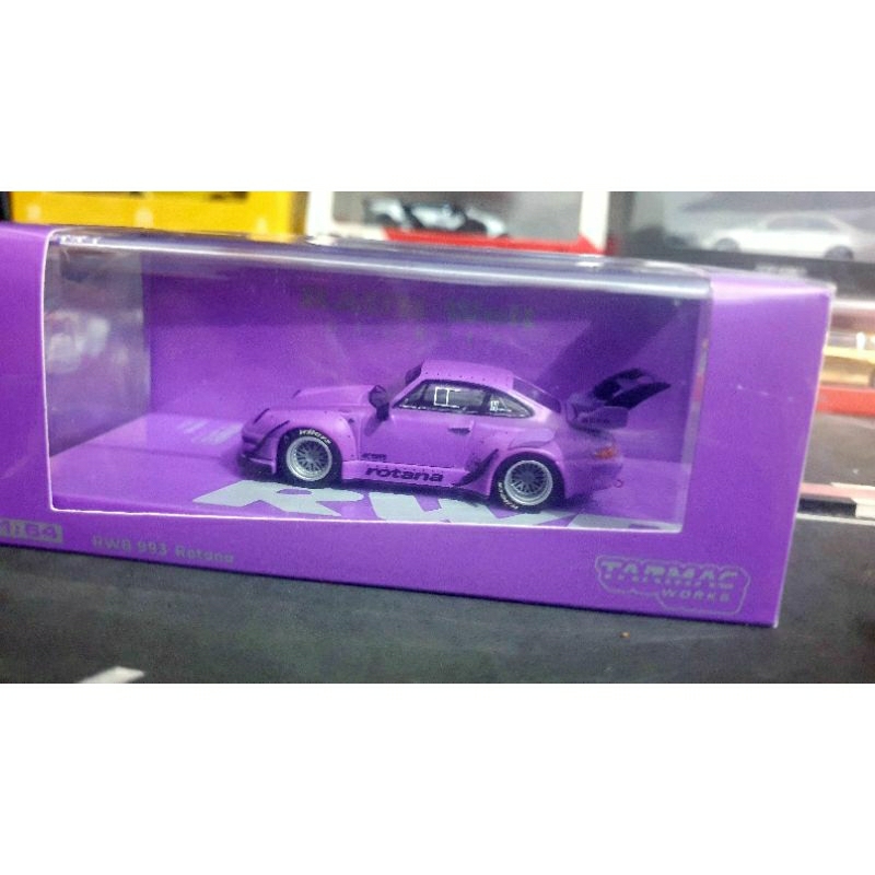 Diecast Tarmac Porsche RWB 993 Rotana Segel