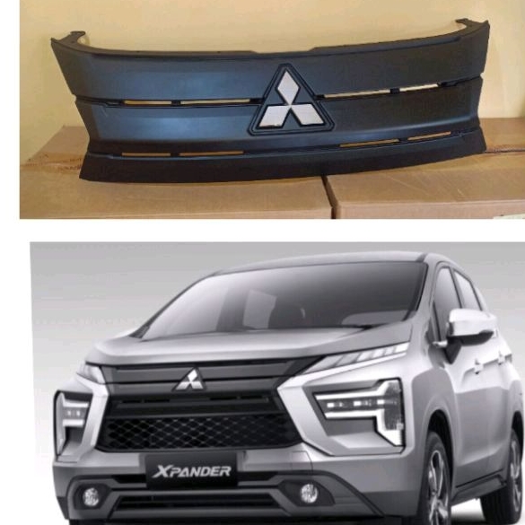 grill new  xpander 2022 hitam doff