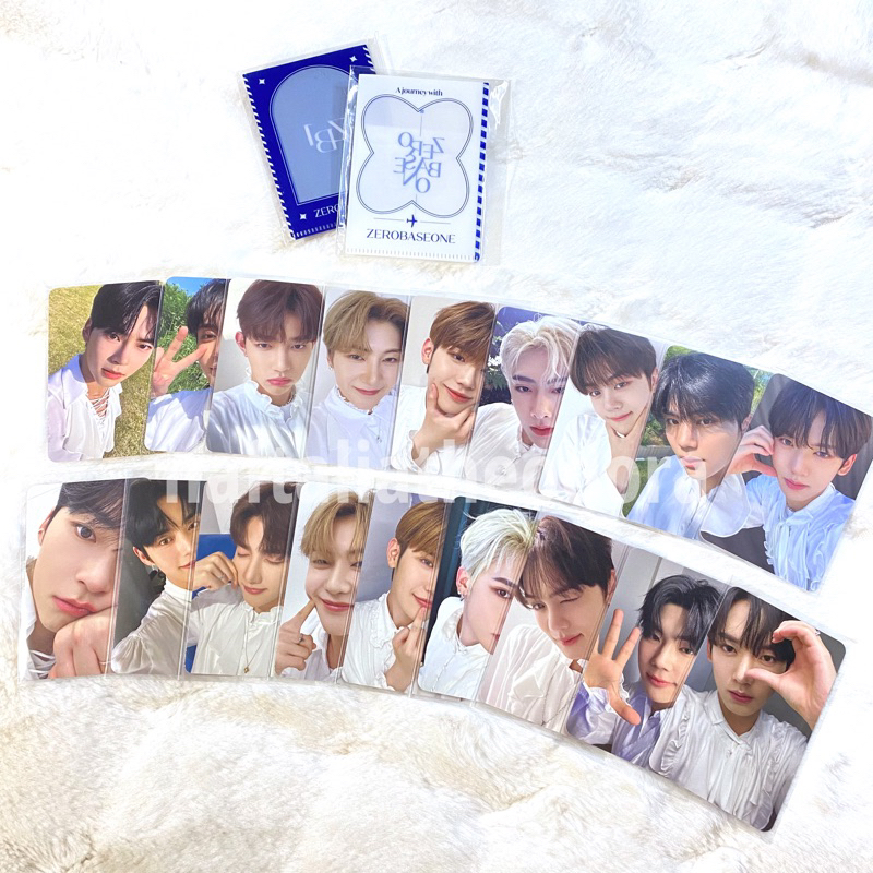 ZB1 Zerobaseone Mini L Holder Photocard Blue White Ver