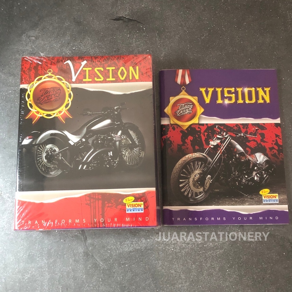 

VISION Buku Tulis 58 Lembar / Buku / Buku Tulis / Buku Garis (SATUAN)