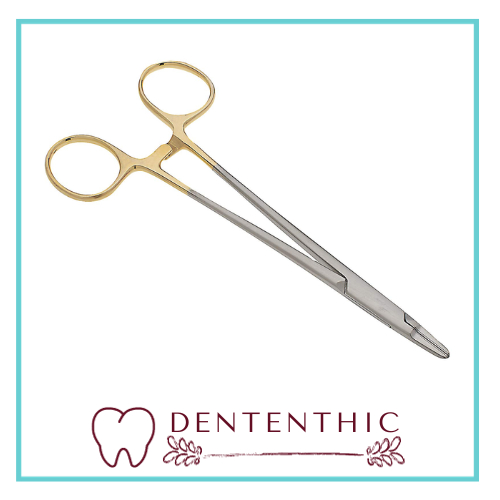 Needle holder gold / Jepit jarum