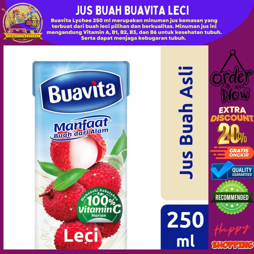 

Buavita Lychee 250ml