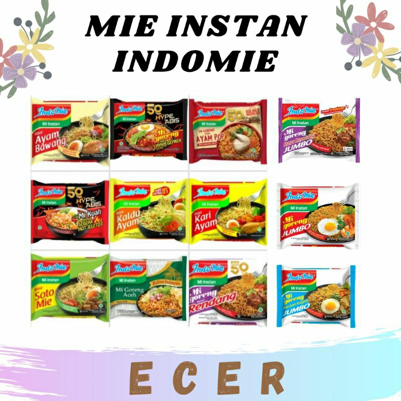 

Mie instan Indomie goreng, Indomie kuah