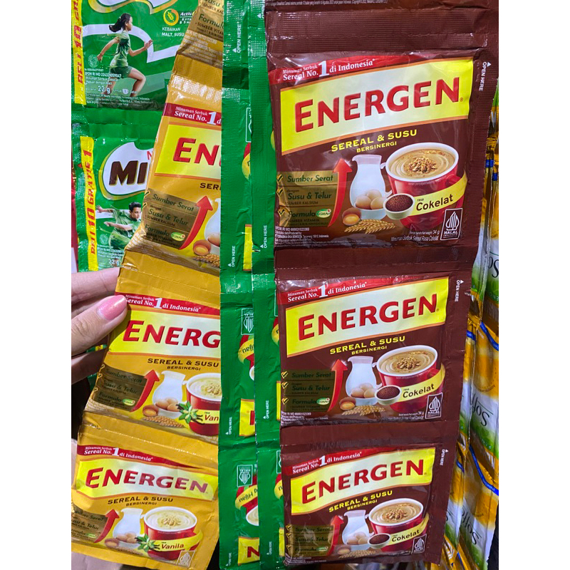 

[PROMO‼️] ENERGEN RENCENGAN MURAH || 10 x 34 gr