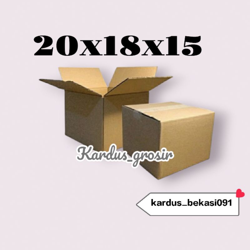 

Kardus Box 20x18x15