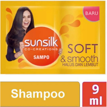 shampoo sunsilk sachet kuning serenceng 12sachet