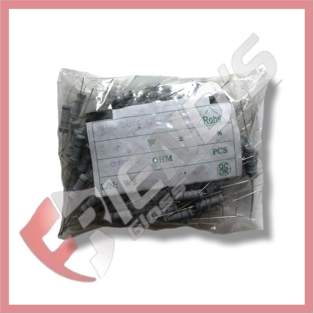 RESISTOR METAL 0R56 OHM 2W Oxide 5% 0R56OHM 2 WATT RESISTOR 2WATT 0.56OHM ORIGINAL 1 PCS