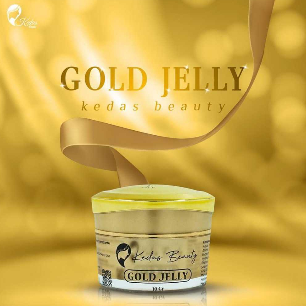 PAKET GLOWING KEDAS BEAUTY SABUN DAN GOLD JELLY BPOM ORIGINAL MEMPERBAIKI KULIT WAJAH BERJERAWAT