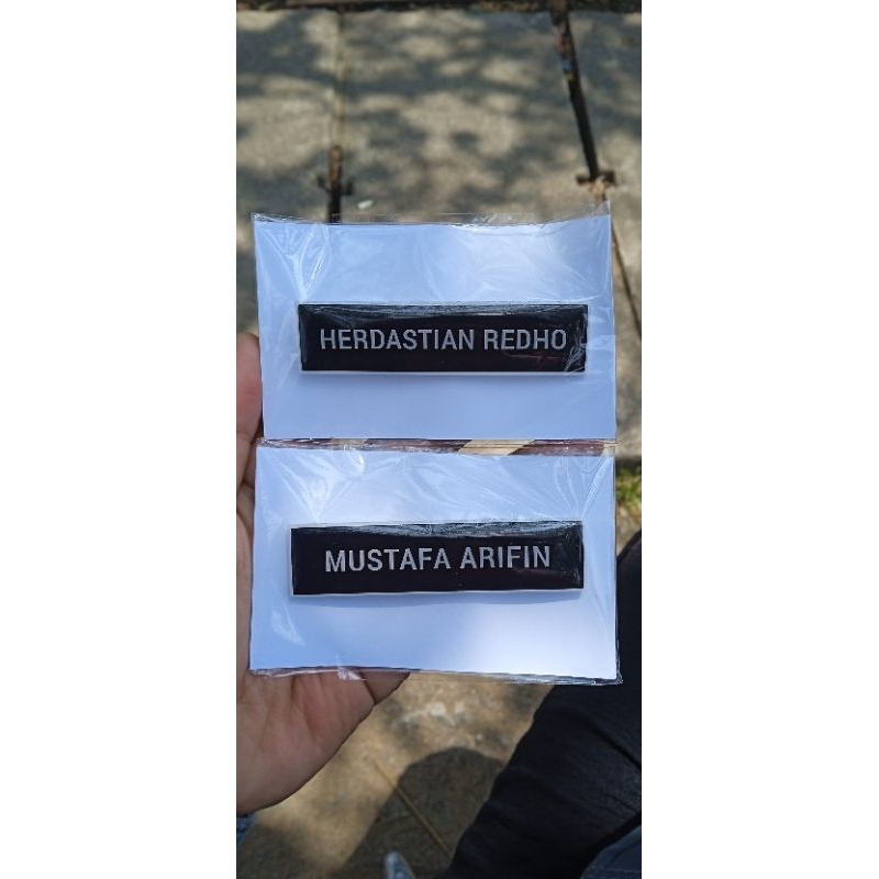 

NameTag HANYA NAMA MAGNET proses CEPAT