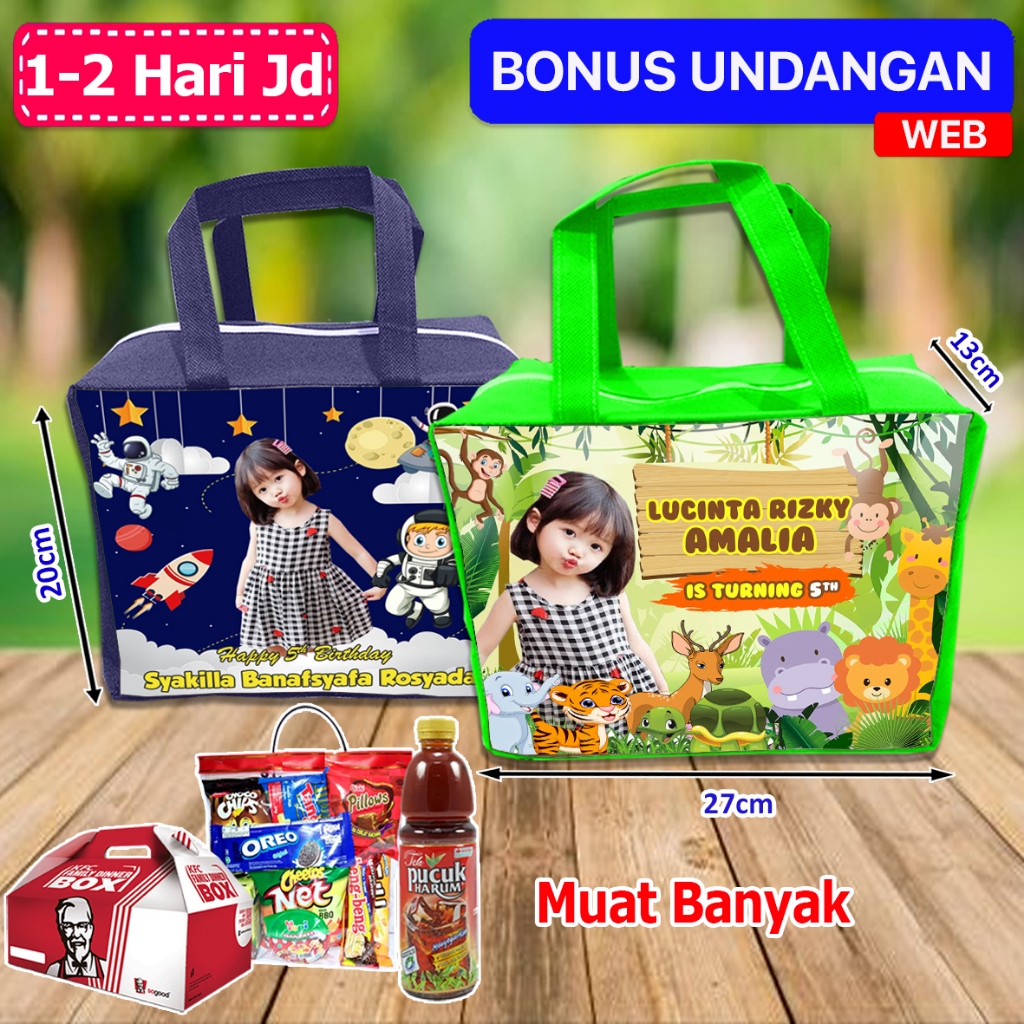 

Tas Ulang Tahun Anak Resleting Zoo