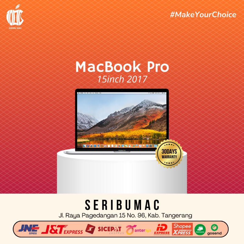 Macbook Pro 15-inch 2017  i7 16/512 Second